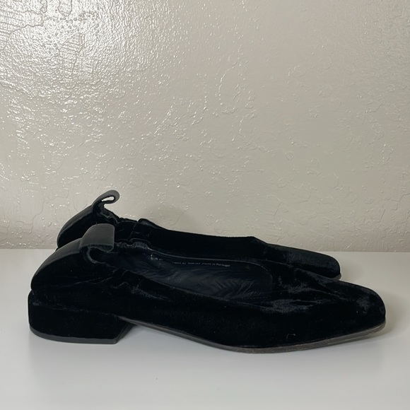 COS Black Velvet Women's Shoes - Picture 5 of 12